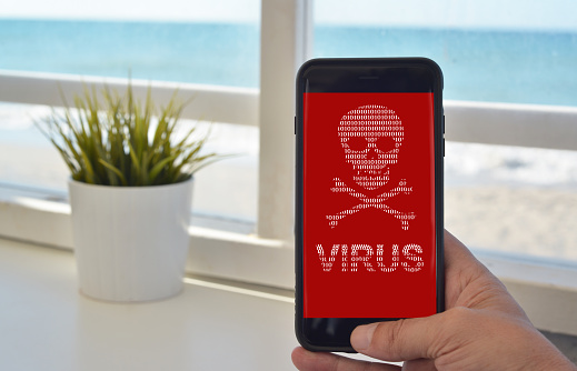smartphone virus warning