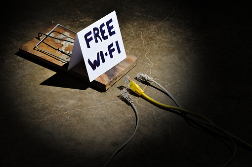 The dangers of free wi-fi. The Mousetrap